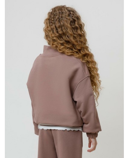 КР 302821/капучино к633 джемпер (свитшот)