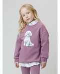 КР 302883/лиловый 3220 к649 джемпер (свитшот)