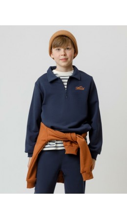 КР 302798/глубокий синий к622 джемпер (свитшот)