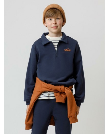 КР 302798/глубокий синий к622 джемпер (свитшот)