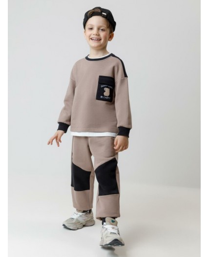 КР 302772/древесный к644 джемпер (свитшот)