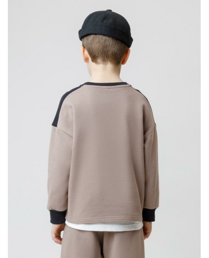 КР 302772/древесный к644 джемпер (свитшот)