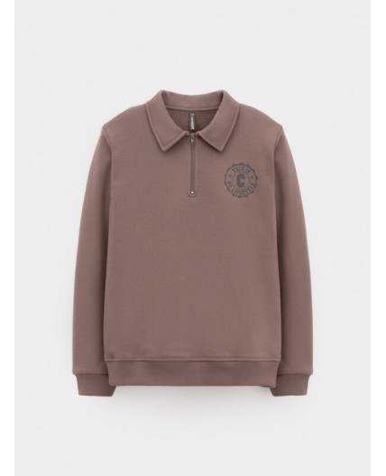 КР 302798/капучино 1312 к640 джемпер (свитшот)