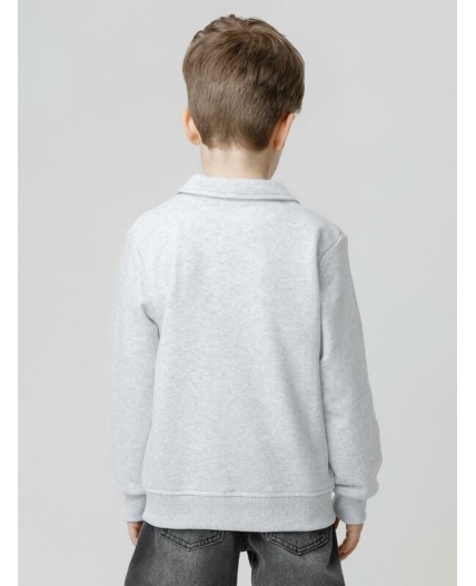 КР 302798/св.серый меланж к632 джемпер (свитшот)