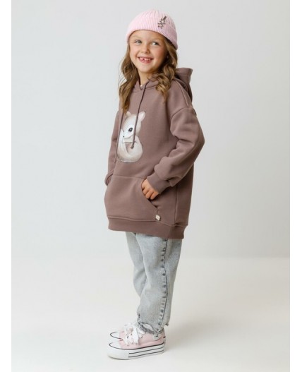 КР 302165/капучино 1312 к662 джемпер (худи)