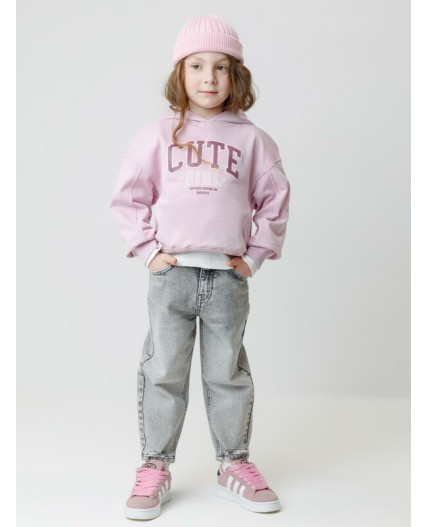 КР 302815/сиреневый 3206 к645 джемпер (худи)