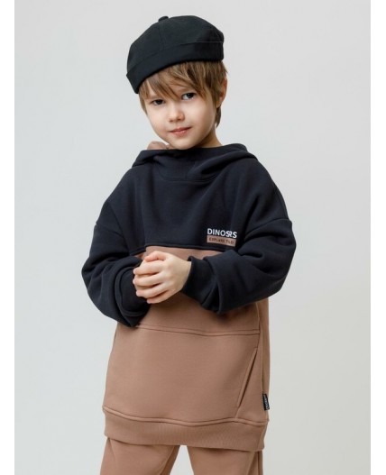 КР 302162/капучино 1321 к610 джемпер (худи)