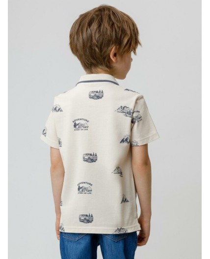 КР 302416/бежевый,лесной поход к658 джемпер-поло