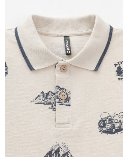 КР 302416/бежевый,лесной поход к658 джемпер-поло