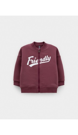 КР 302909/коричневый 1614 к630 жакет (бомбер)