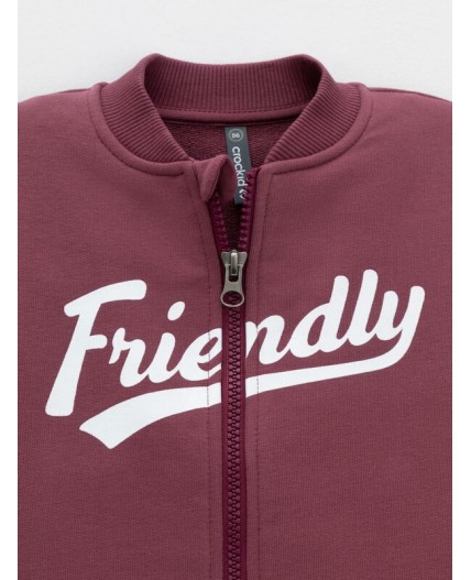 КР 302909/коричневый 1614 к630 жакет (бомбер)