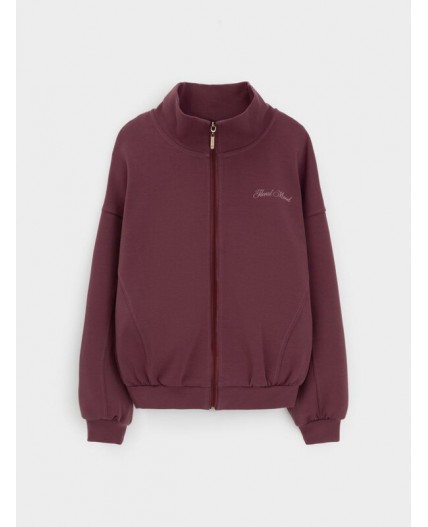 КР 302885/бордовый 1411 к653 жакет (бомбер)