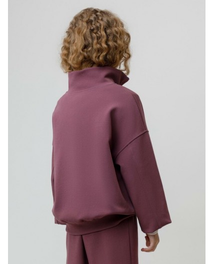 КР 302885/бордовый 1411 к653 жакет (бомбер)