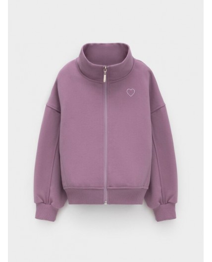 КР 302817/лиловый 3220 к649 жакет (бомбер)