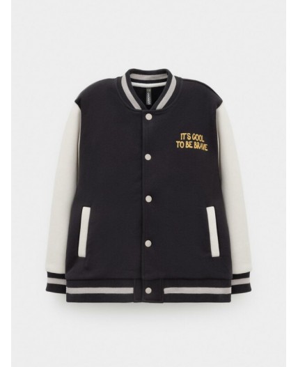 КР 302841/антрацитовый 3902 к590 жакет (бомбер)