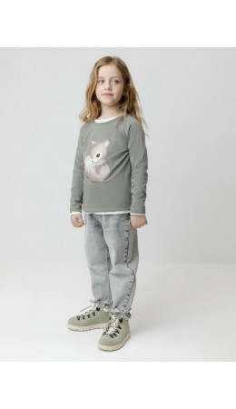 КР 302904/хаки 6206 к663 лонгслив (футболка дл.рукав)