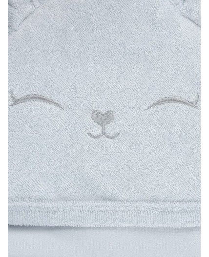 К 8500/серо-голубой 4106 (зайчик) простынка