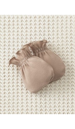 К 8506/темно-бежевый 1304 рукавички