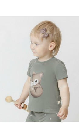 КР 302860/хаки 6206 к661 фуфайка (футболка)