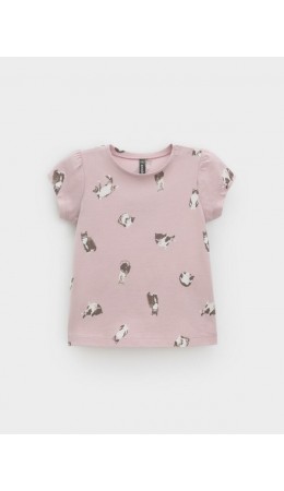 КР 302455/розово-бежевый 2706 Н082 к639 фуфайка (футболка)