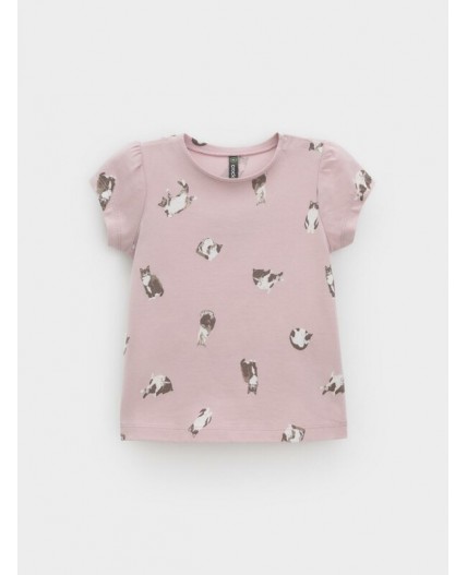 КР 302455/розово-бежевый 2706 Н082 к639 фуфайка (футболка)