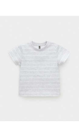 КР 302450/св.серый меланж,полоска к630 фуфайка (футболка)