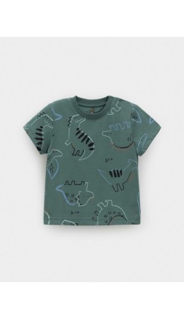 КР 302537/темно-зеленый 5611 Н019 к604 фуфайка (футболка)