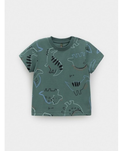 КР 302537/темно-зеленый 5611 Н019 к604 фуфайка (футболка)