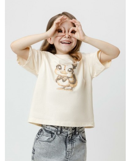 КР 302906/молочный 0809 к665 фуфайка (футболка)