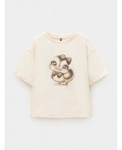 КР 302906/молочный 0809 к665 фуфайка (футболка)