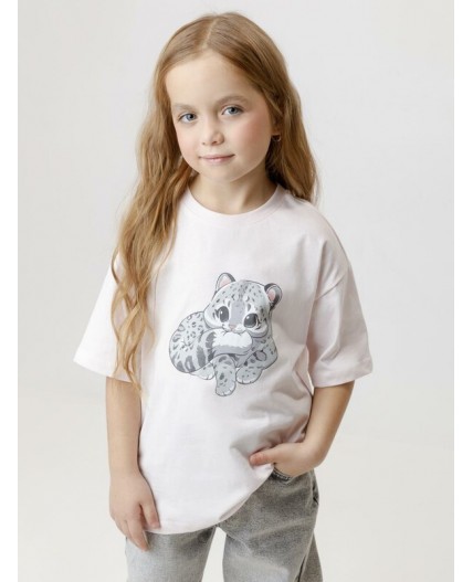 КР 302871/розовый 4144 к619 фуфайка (футболка)