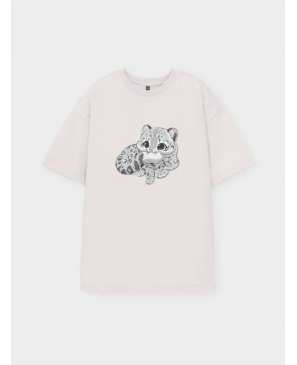 КР 302871/розовый 4144 к619 фуфайка (футболка)