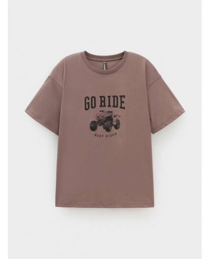 КР 302917/капучино 1312 к640 фуфайка (футболка)