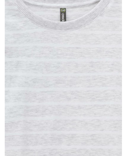 КР 302912/св.серый меланж,полоска к634 фуфайка (футболка)