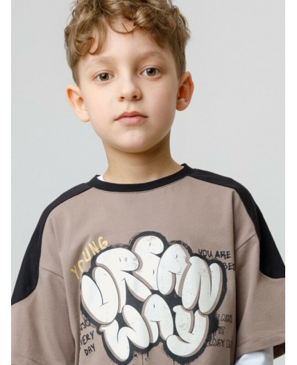 КР 302771/древесный к644 фуфайка (футболка)