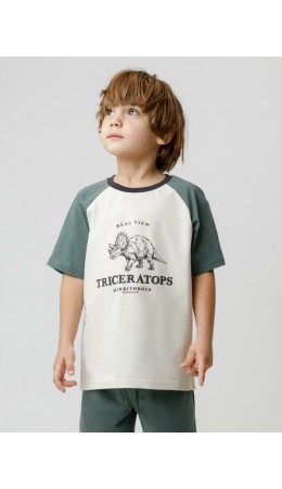 КР 302849/светло-бежевый 0783 к606 фуфайка (футболка)