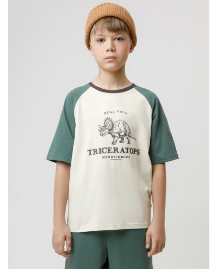 КР 302849/светло-бежевый 0783 к608 фуфайка (футболка)