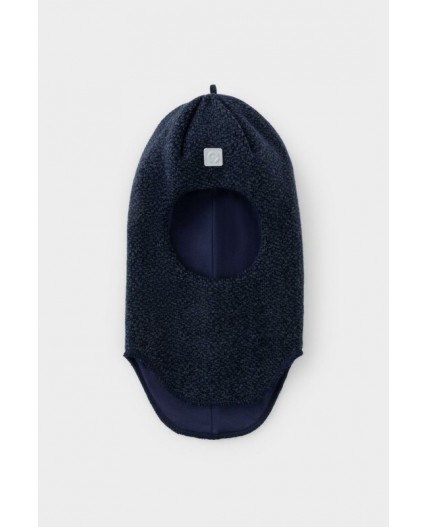 КВ 20398/ш/темный джинс шапка-шлем