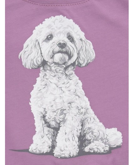 КР 302881/лиловый 3220 к649 блузка (туника)