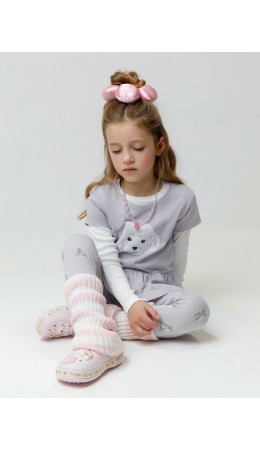 КР 302881/сиреневый 3710 к647 блузка (туника)