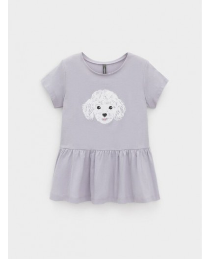 КР 302881/сиреневый 3710 к647 блузка (туника)