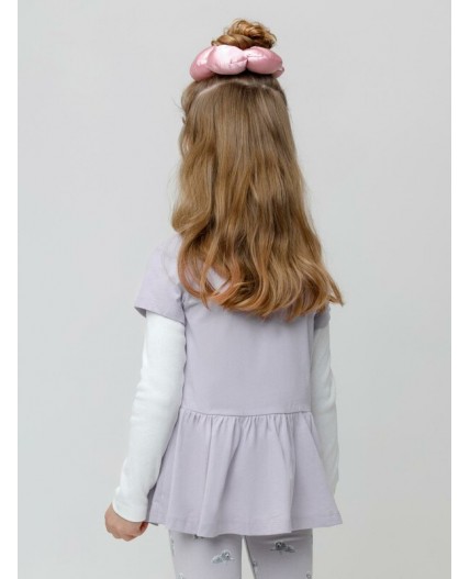 КР 302881/сиреневый 3710 к647 блузка (туника)