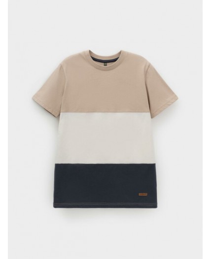 КР 302171/темно-бежевый 1304 к576 фуфайка (футболка)