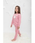 К 1581/24/розовый зефир,сердечки пижама