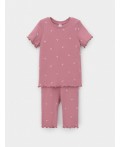К 1632/пепельная роза,маленькие листья пижама
