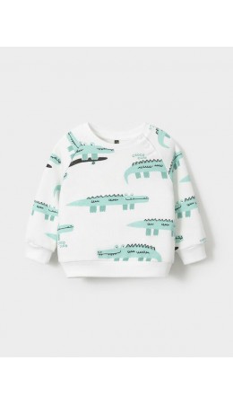 КР 303005/молочный Н227 к698 джемпер (свитшот)