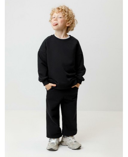 МП 302921/черный 1413 джемпер (свитшот)