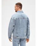 Куртка джинсовая муж. Thomas голубой