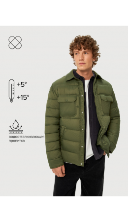 Куртка муж. Leon хаки