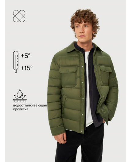 Куртка муж. Leon хаки